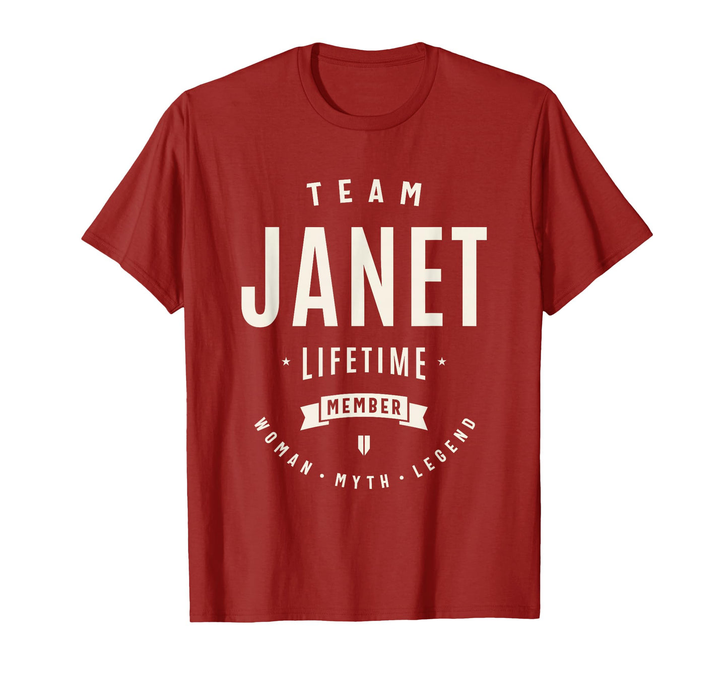 Team Janet Lifetime Member Funny Name Janet T-Shirt