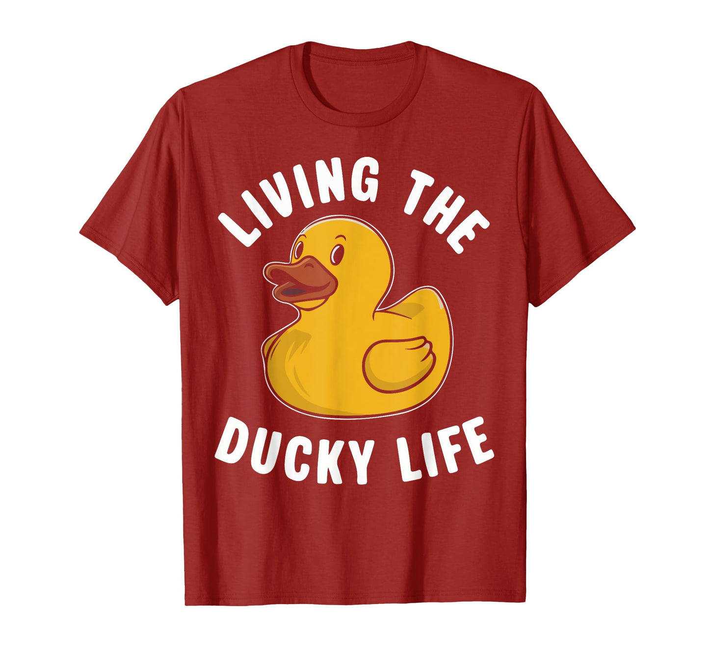 Living the Ducky Life Rubber Duck T-Shirt