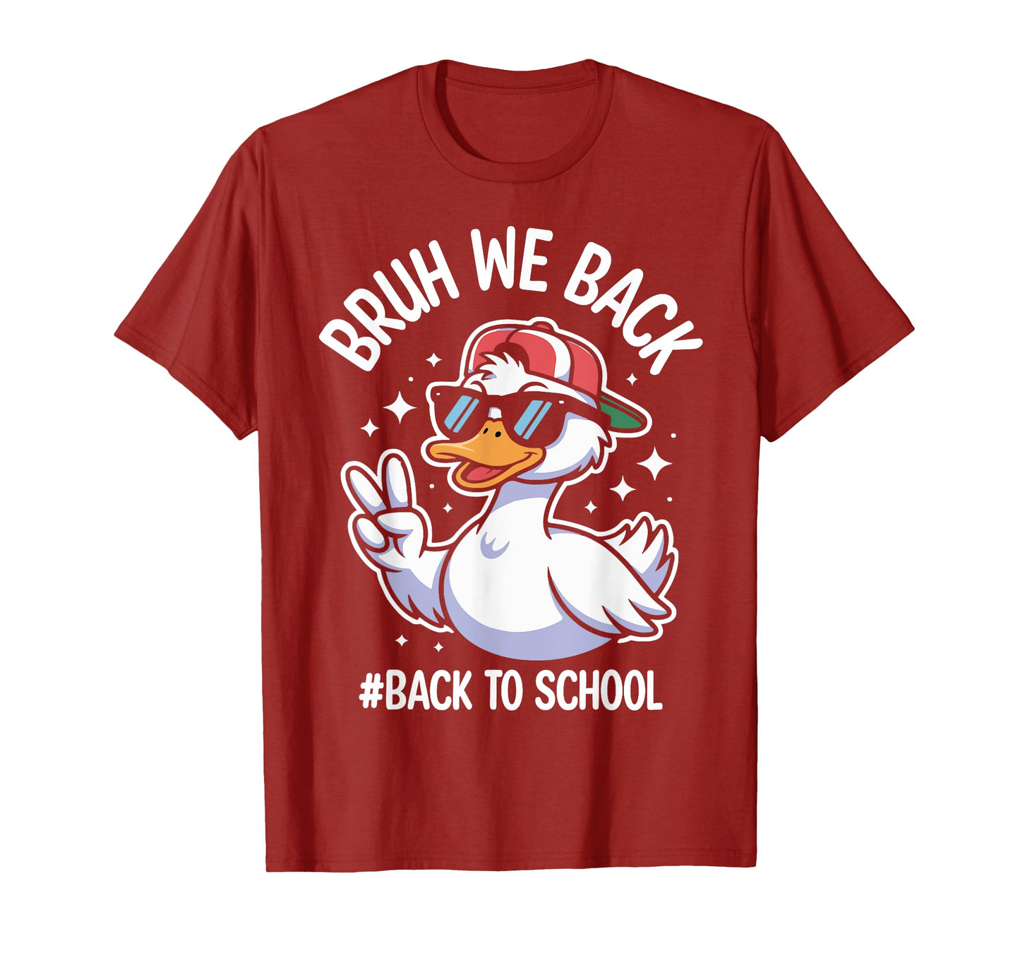 Retro Bruh We Back Teachers Kids Boys Girls Back To School T-Shirt