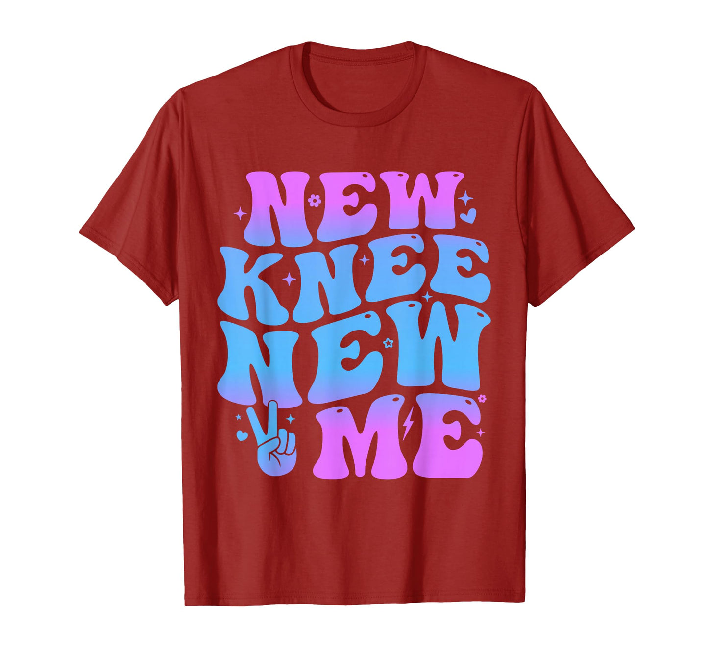 New Knee New Me Funny knee Replacement Surgery Recovery Joke T-Shirt