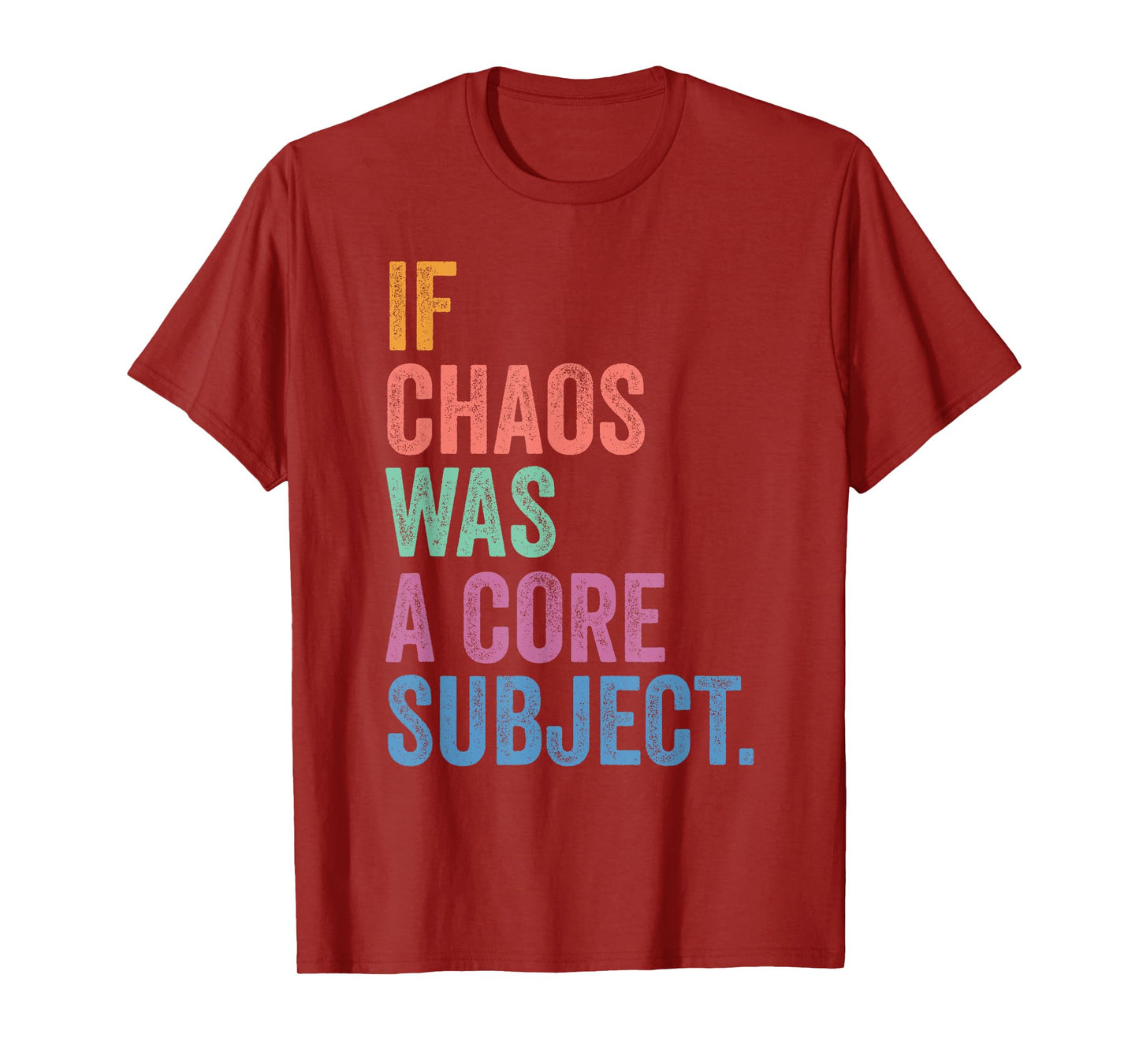 Gen Z Alpha Back To School If Chaos Was A Subject T-Shirt