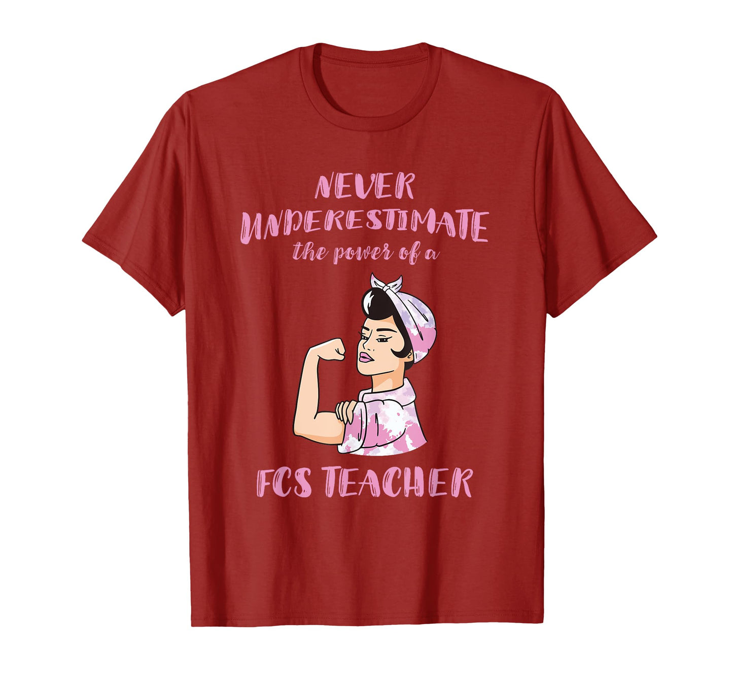 FCS Teacher Power FACS Family And Consumer Sciences Teacher T-Shirt