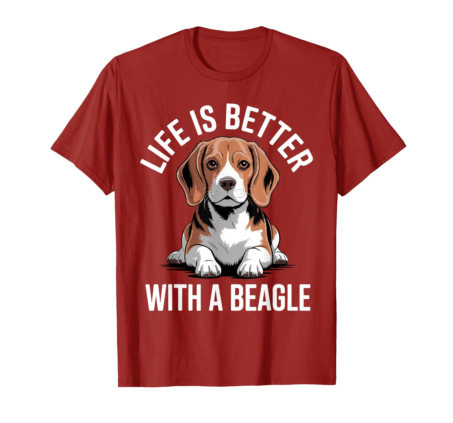 Funny Beagle Design For Men Women Hound Beagle Dog Lovers T-Shirt