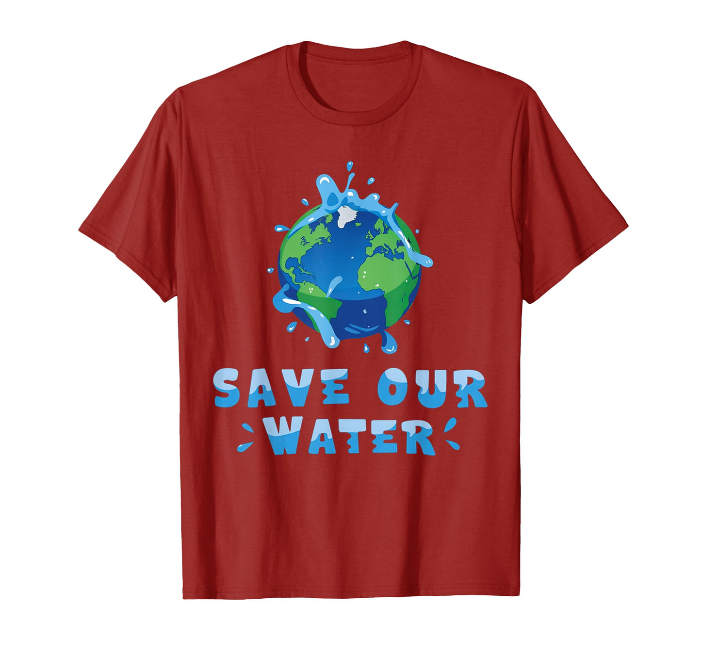 Save Our Waters Earth Day 2025 Clean Waters Conservation T-Shirt