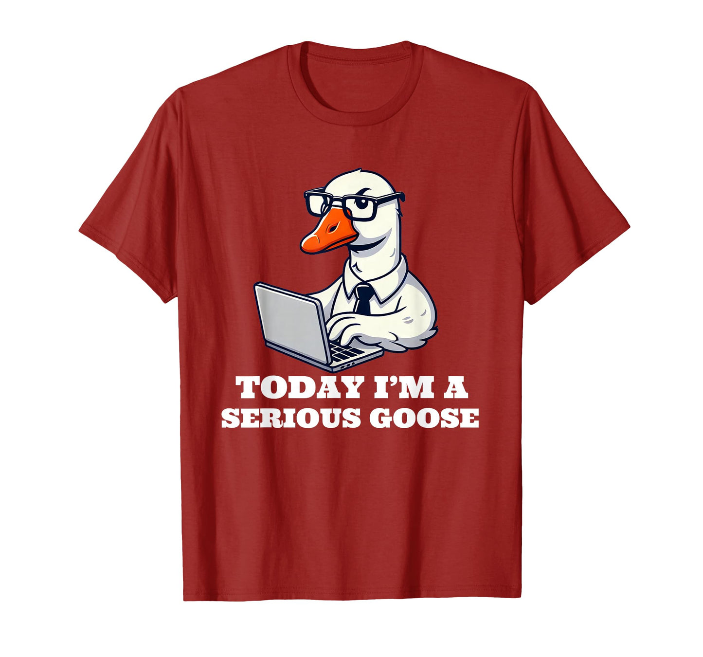 Today I'm a Serious Goose Funny Silly Goose T-Shirt