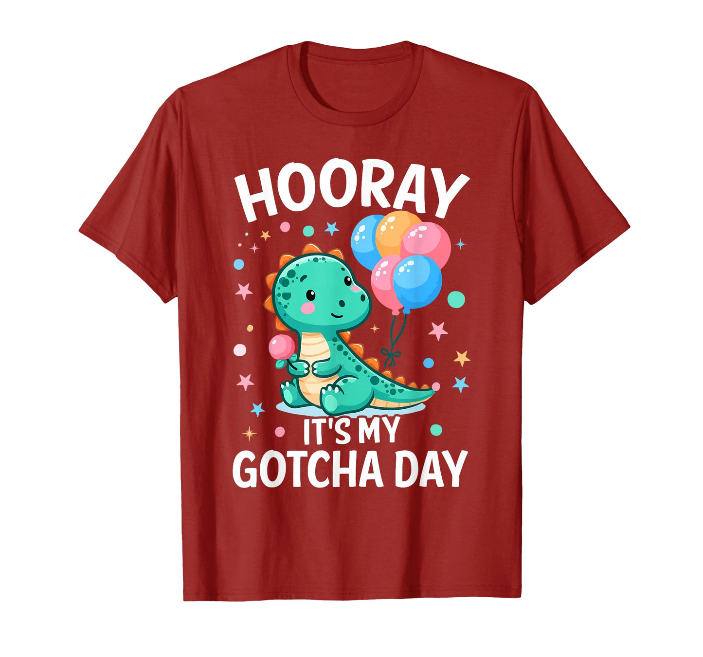 Hooray Its My Gotcha Day Foster Care Funny Adoptive Parents T-Shirt