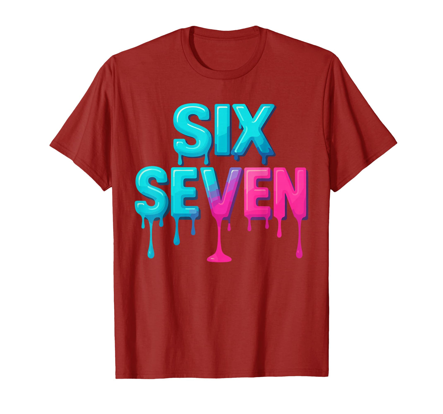 Funny 67 Shirt Meme for Men Women, Six Seven Drip Number T-Shirt