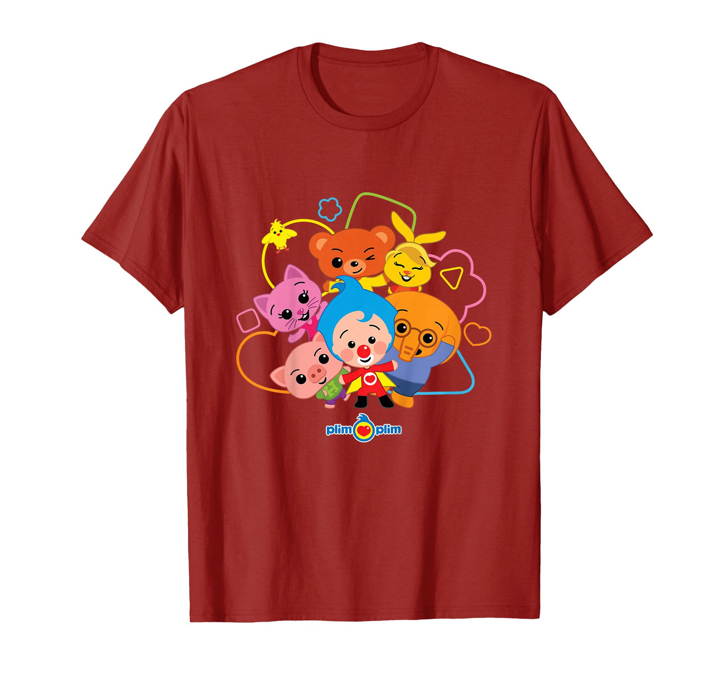 Plim Plim The Kindness Hero - Colourful designs for children T-Shirt