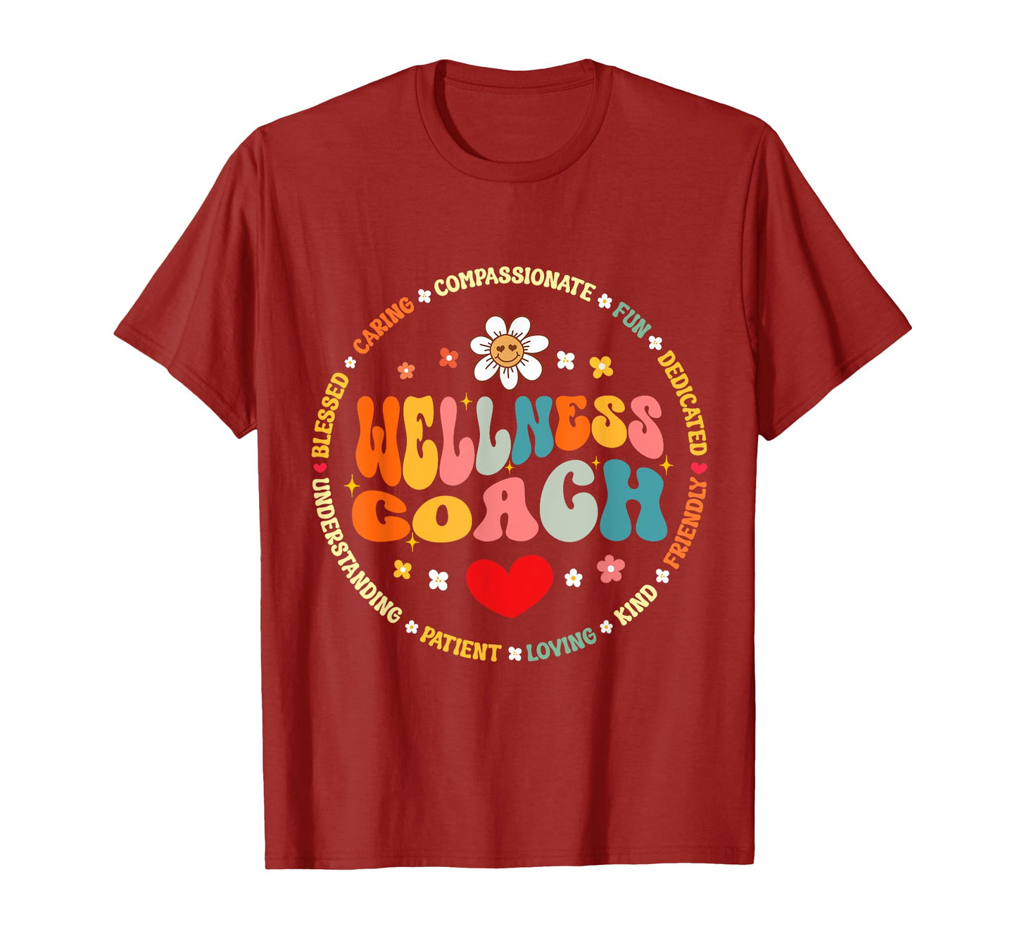 Cute Nutritionist Health And Wellness Coach Health Teacher T-Shirt for Men Women Kids