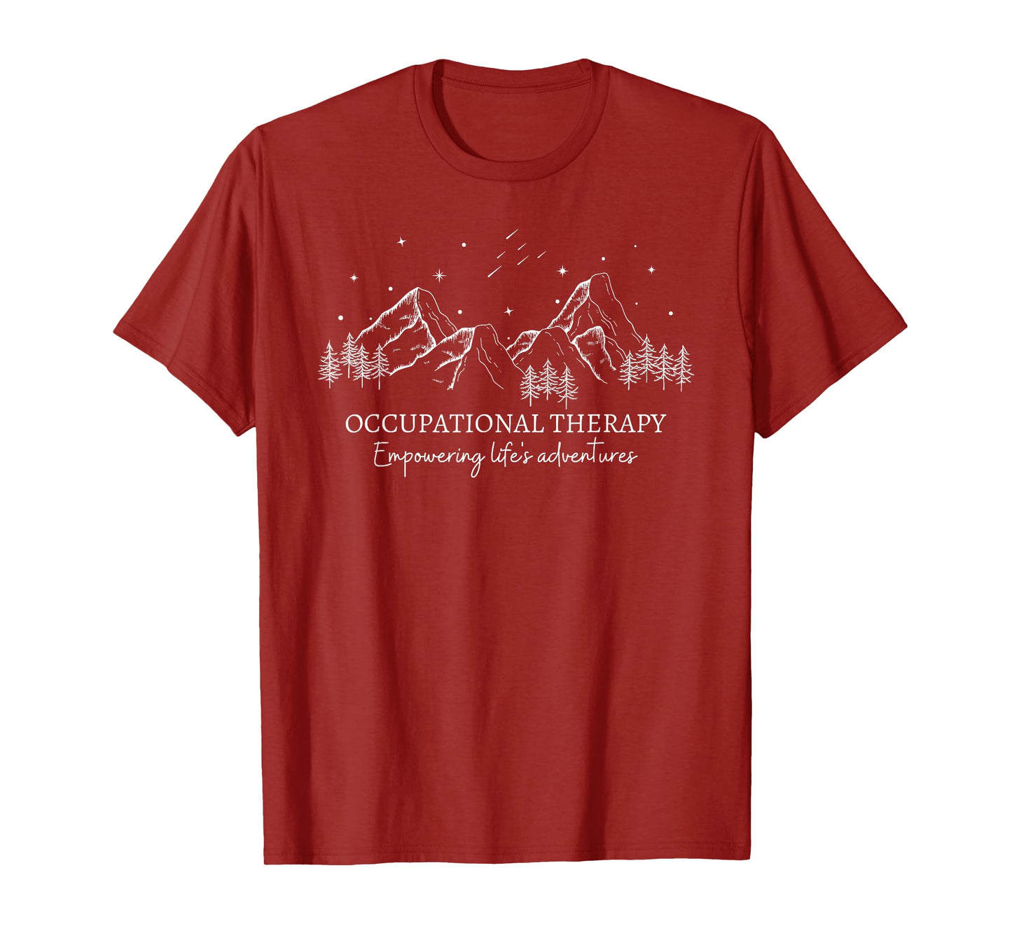 Occupational Therapy Shirt OT Empowering Life's Adventures T-Shirt