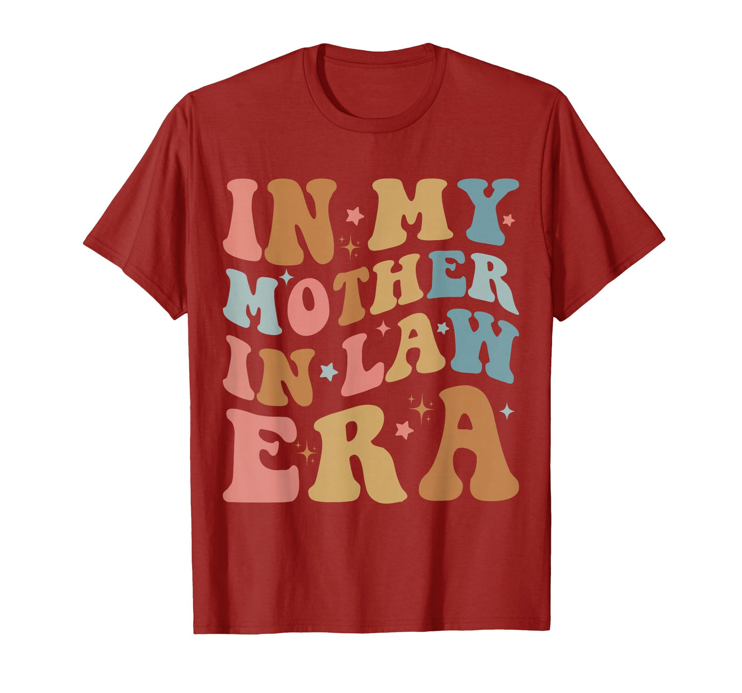 In My Mother in Law Era Retro Groovy Mother-in-Law T-Shirt