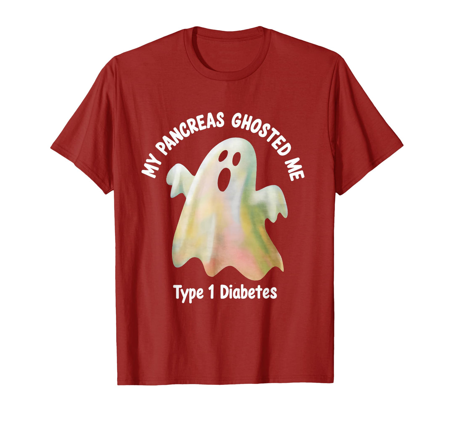 Halloween My Pancreas Ghosted Me Diabetes Boys & Girls T-Shirt