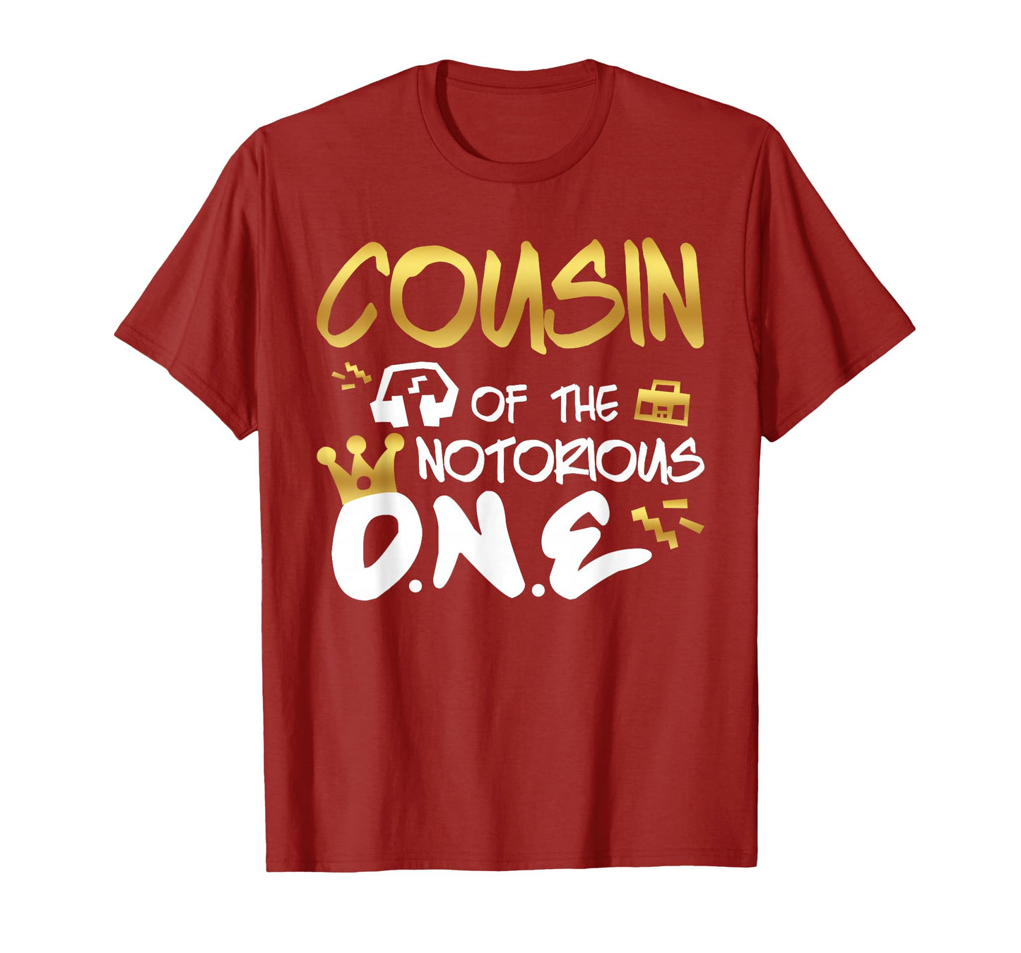 Cousin Of The Notorious One Old School 1st Hip Hop Birthday T-Shirt