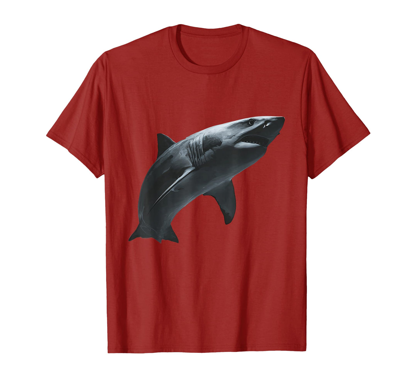 Shark Marine Biology Animal Artwork Sea Ocean Sharks Lover T-Shirt
