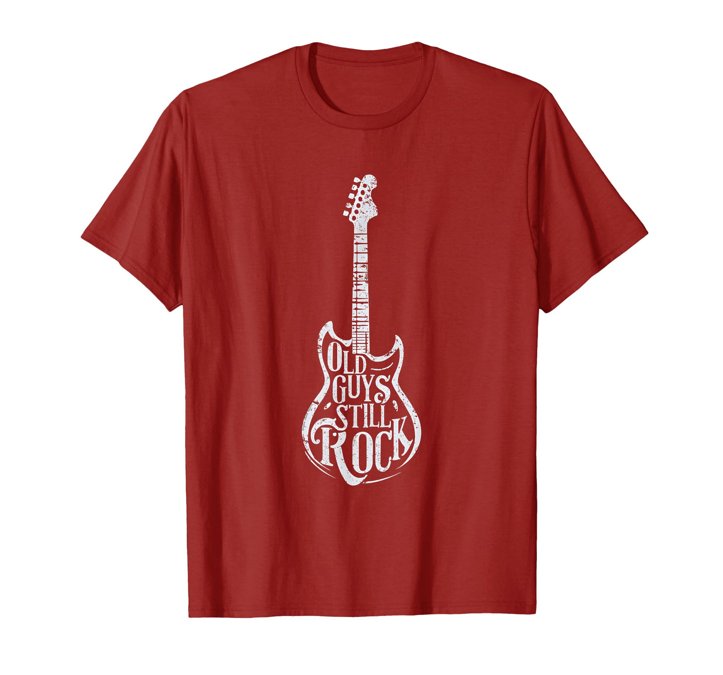 Guitar Music Old Guys Still Rock T-Shirt