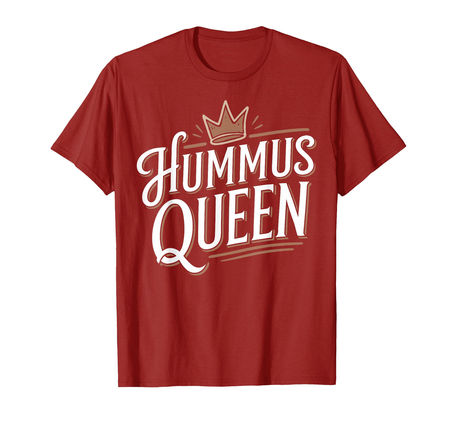 Hummus Queen Vegetarian Girl Vegan T-Shirt