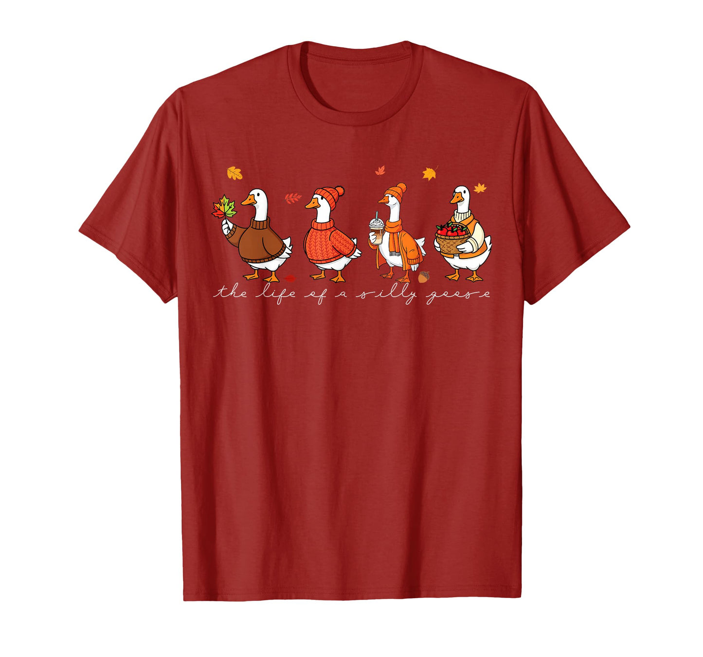 Funny Trendy Meme Show Girl Tee The Life of a Silly Goose T-Shirt
