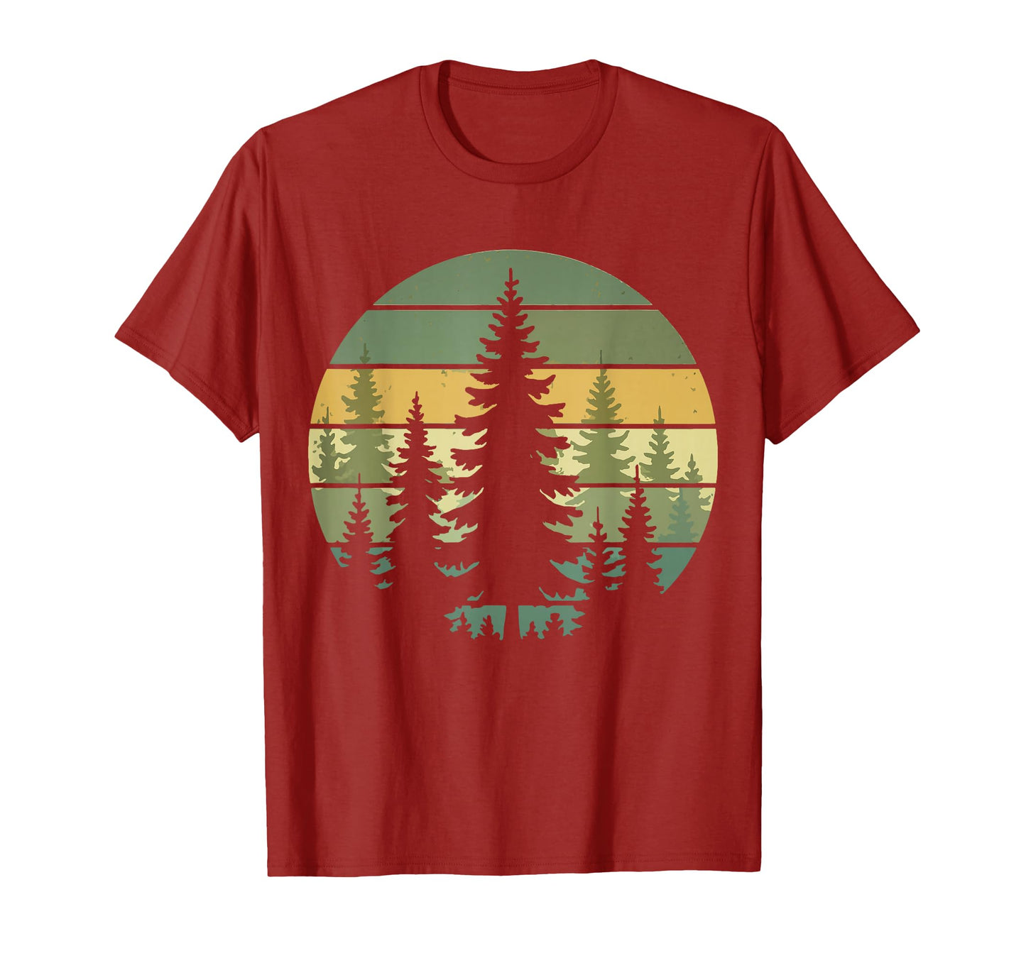 Forest Retro Nature Wildlife Outdoor T-Shirt