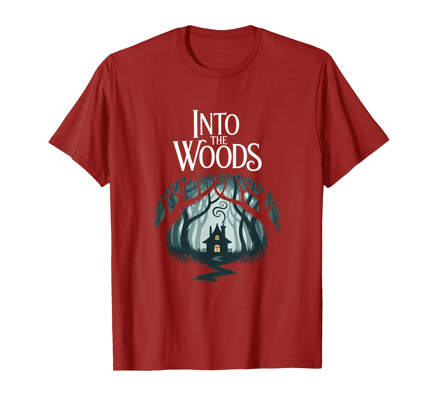 Into The Woods Retro Musical Theater Broadway Theatre T-Shirt