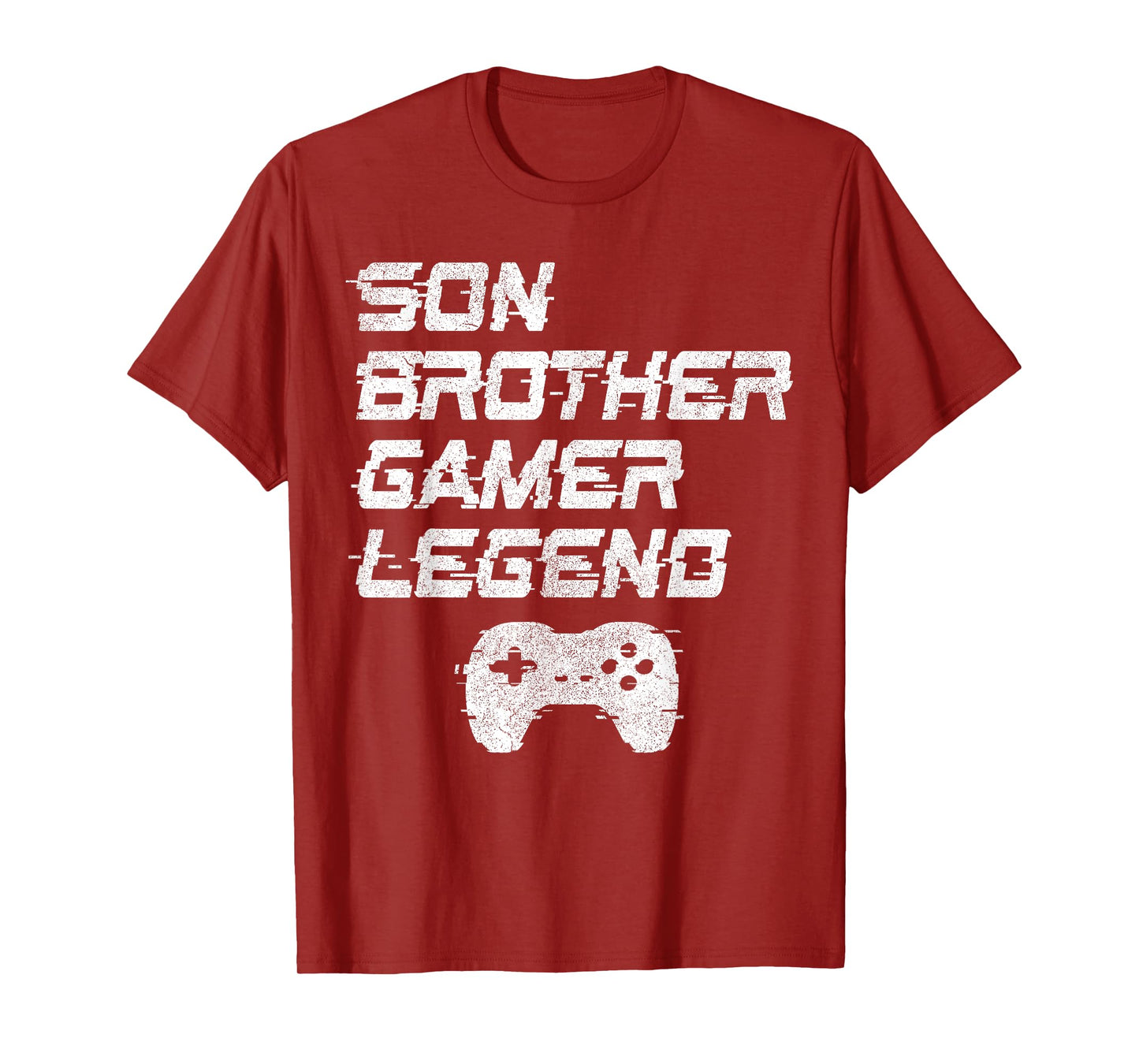 Funny Gamer Vintage Video Games For Boys Brother Son T-Shirt
