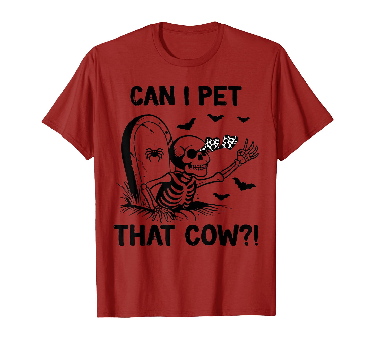 can i pet that cow halloween T-Shirt