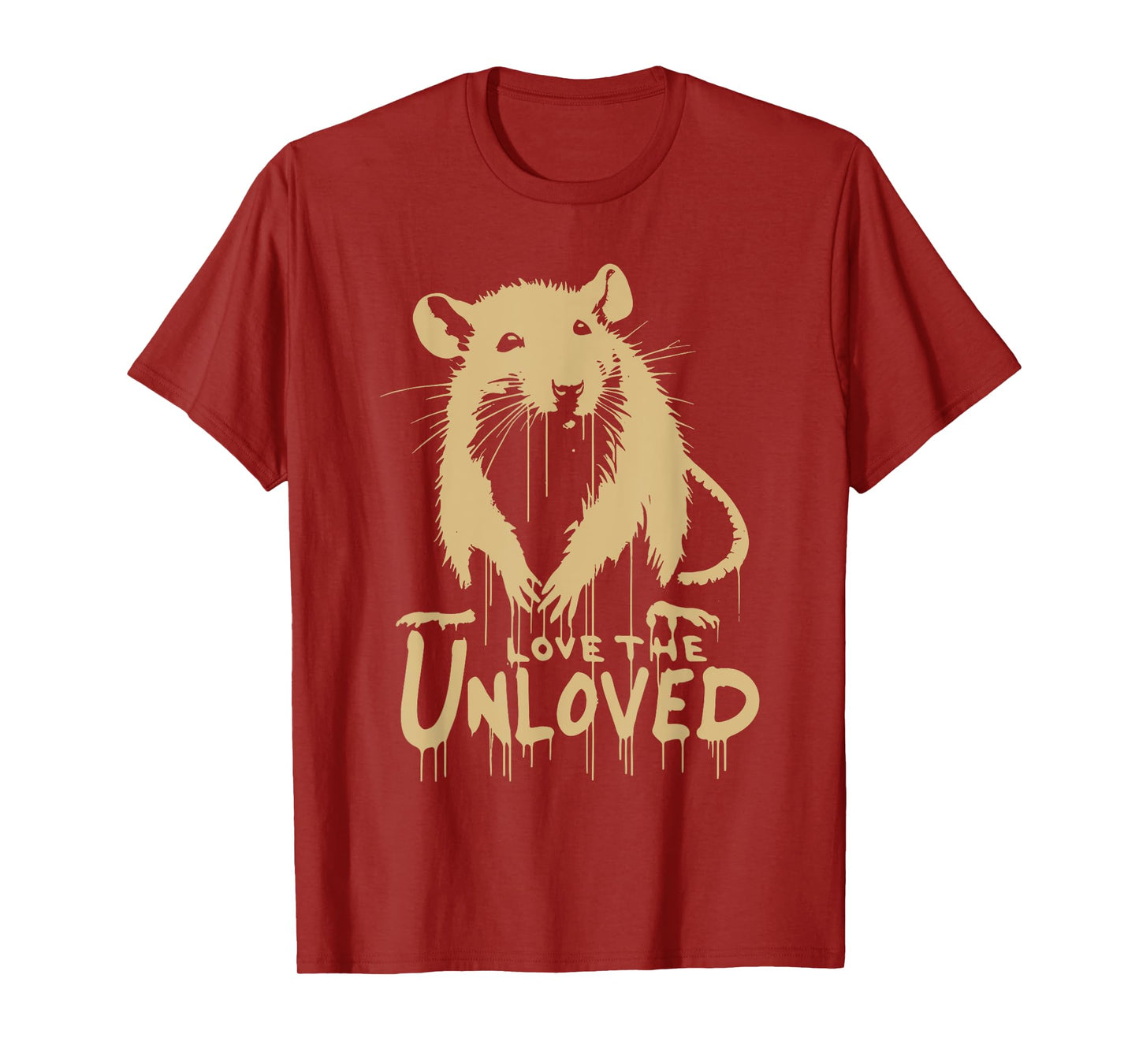 Love The Unloved, Funny Animal, Funny Rat T-Shirt