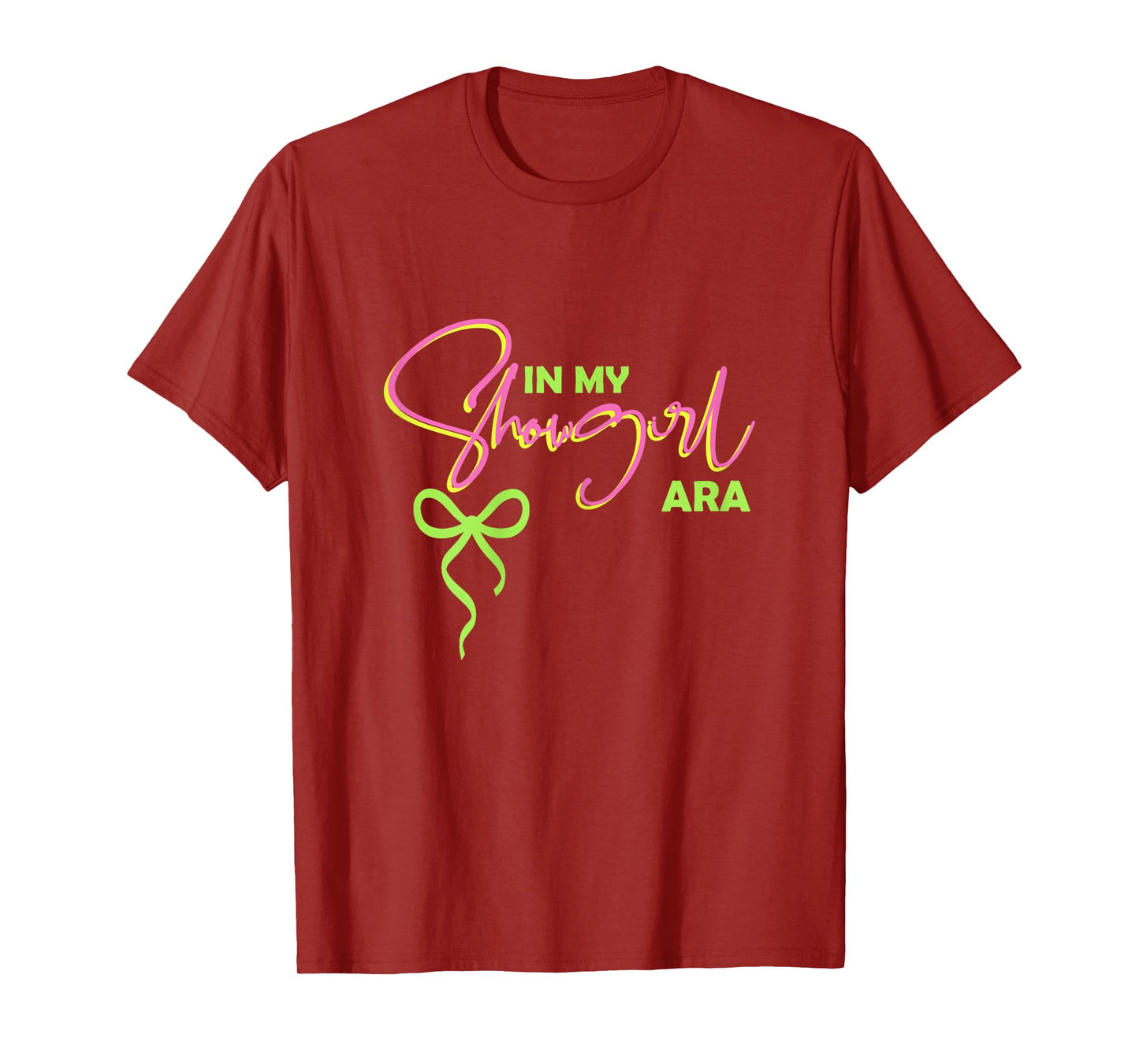 in My Showgirl Era Groovy Life of A Showghoul Halloween Girl T-Shirt
