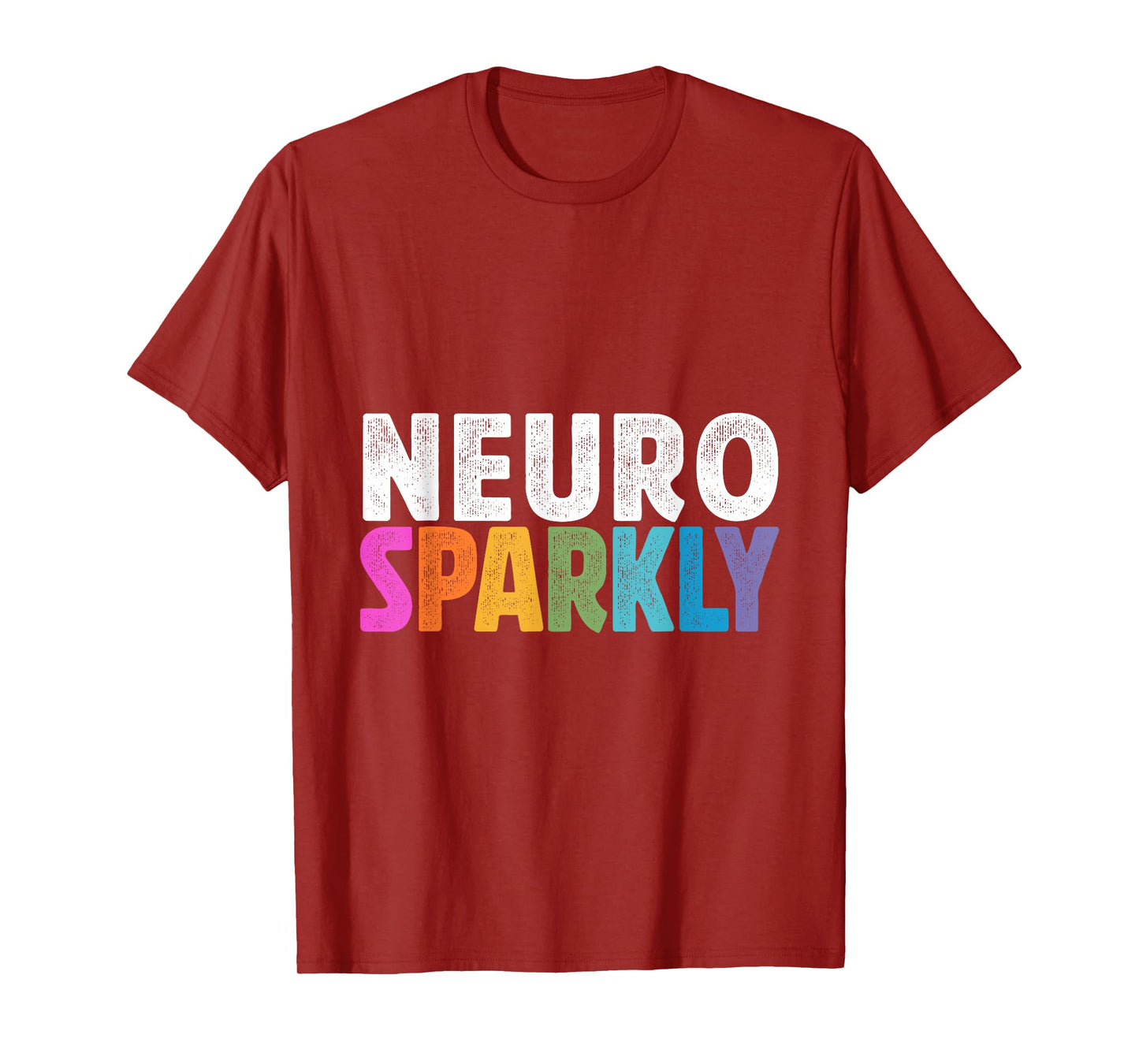 Neurodivergent Neurosparkly Neurodivergence Sped Teacher T-Shirt