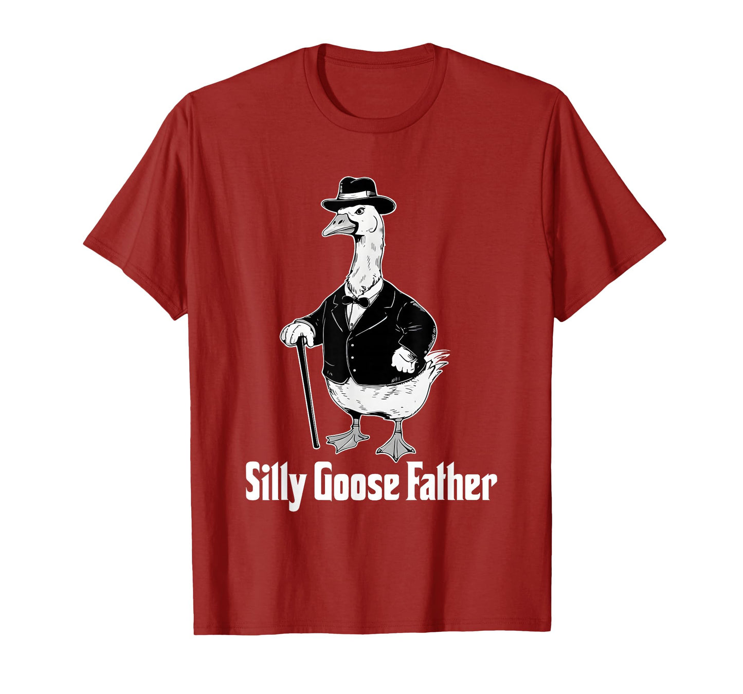 Silly Goose Father Dad Goose Animal Father's Day Dad Life T-Shirt