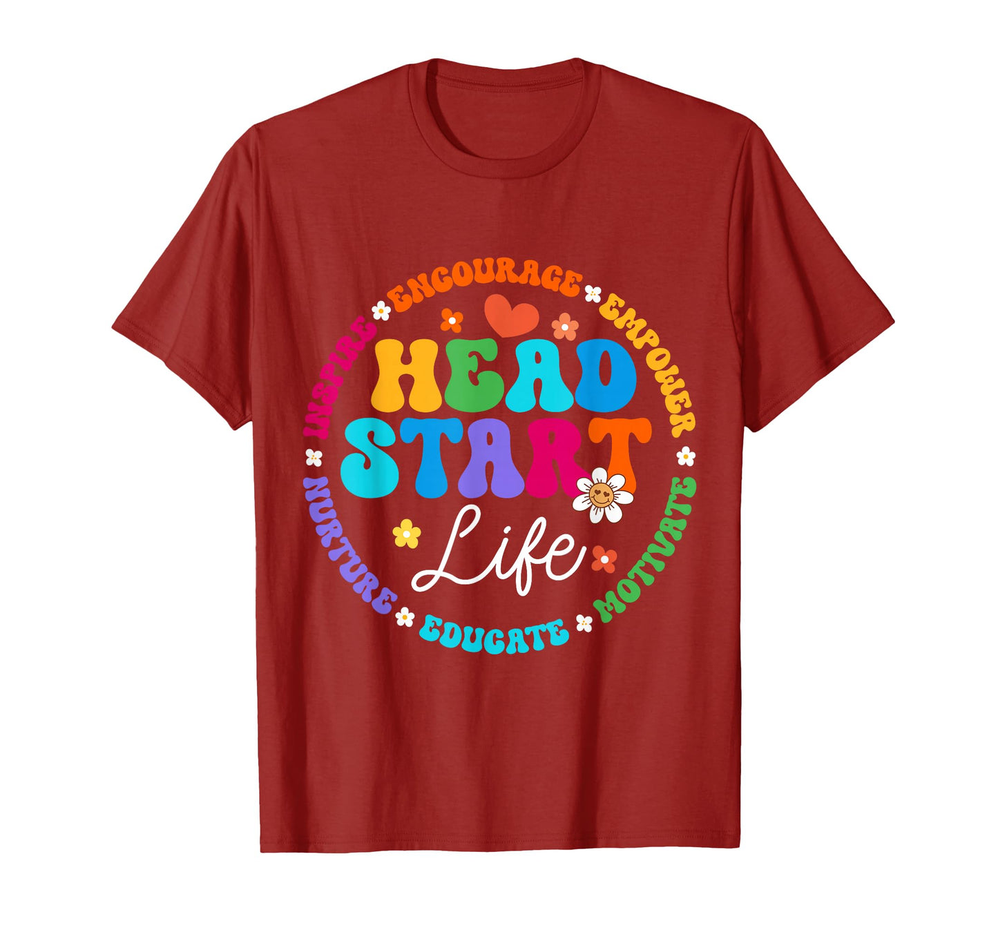 Head Start Life Homeschool Teacher Headstart Back To School T-Shirt