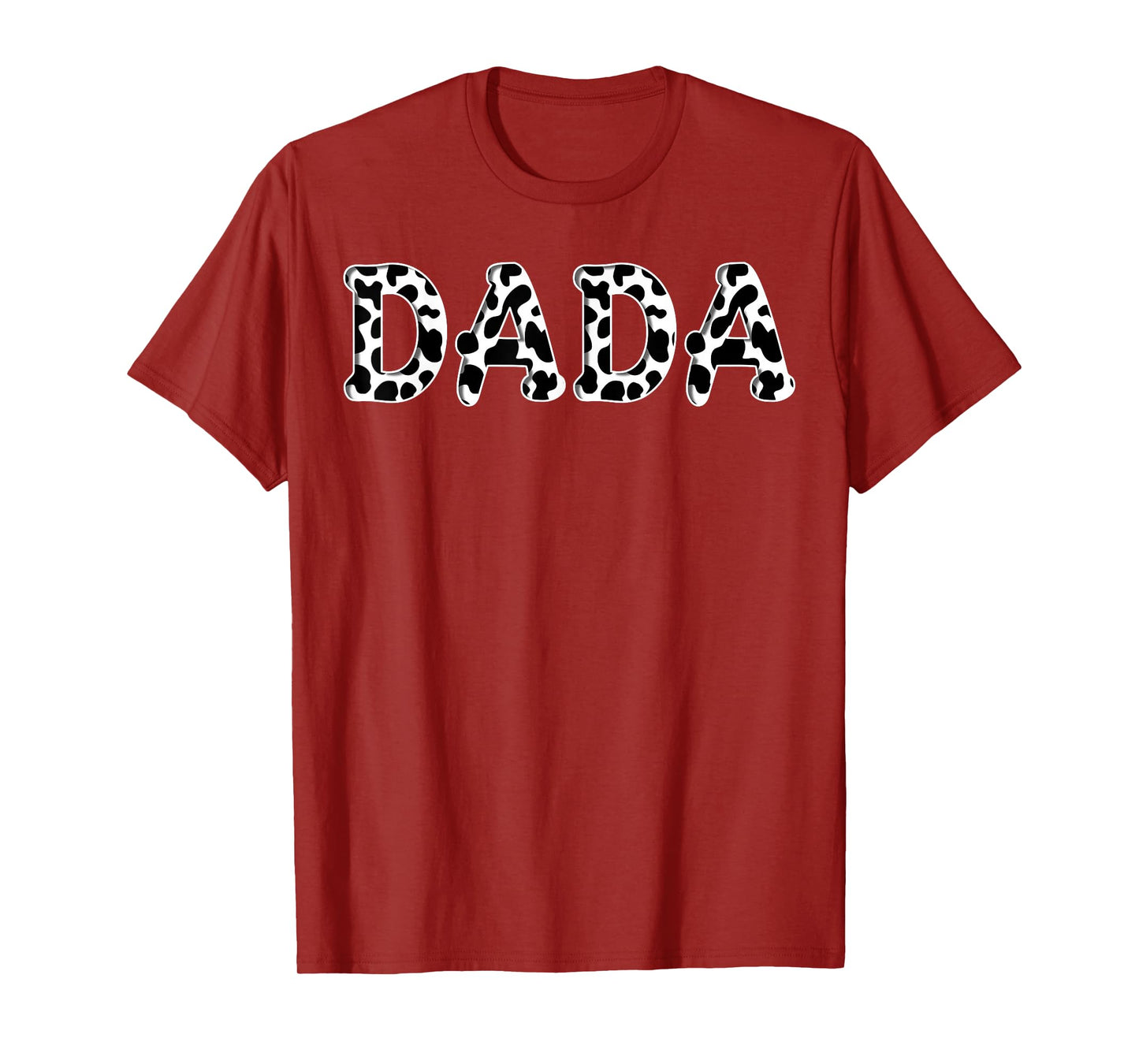 Cow Dada Birthday Family Matching Girl Boy Farm Birthday T-Shirt