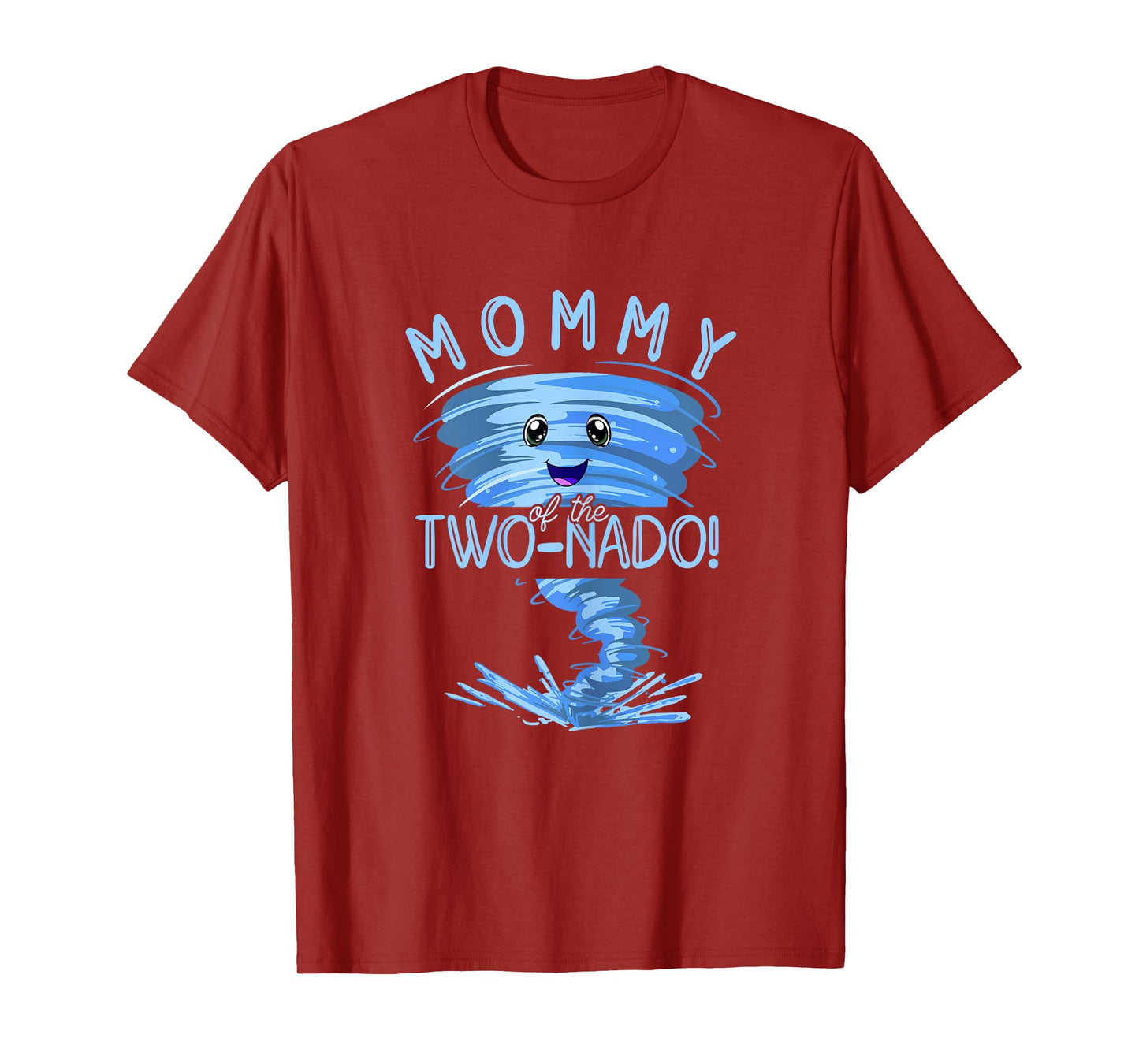 Mommy of the Two-Nado | Party 2nd Birthday | Tornado Mom T-Shirt
