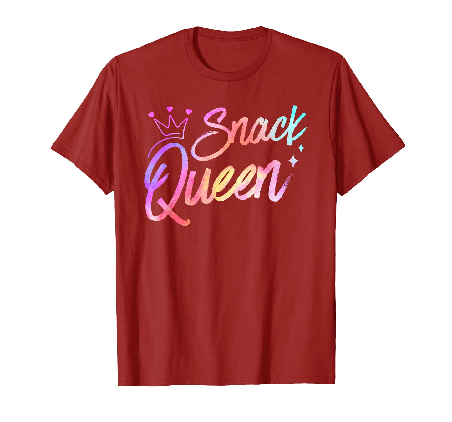 Snack Queen Funny Food Snacking Cooking Eating Snack Lover T-Shirt