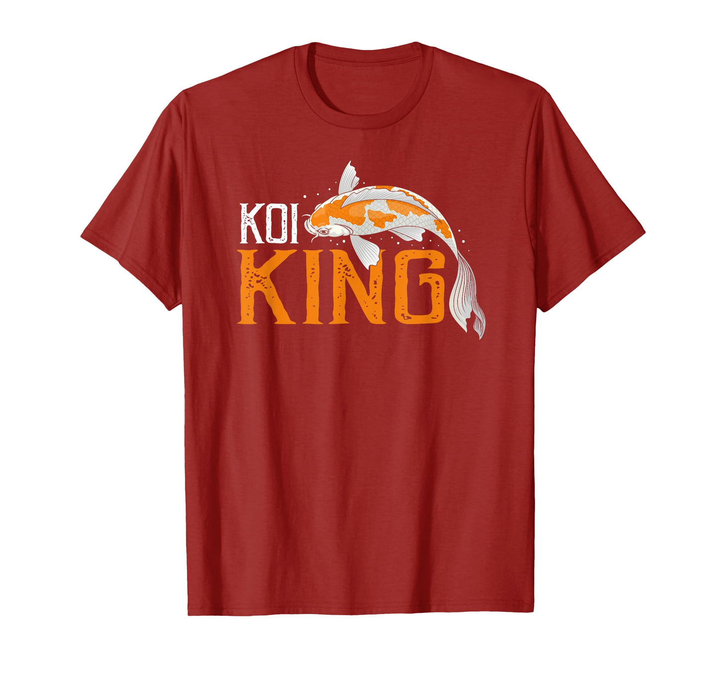 Koi King Bold Pond Owner Aquatic Hobby Master T-Shirt