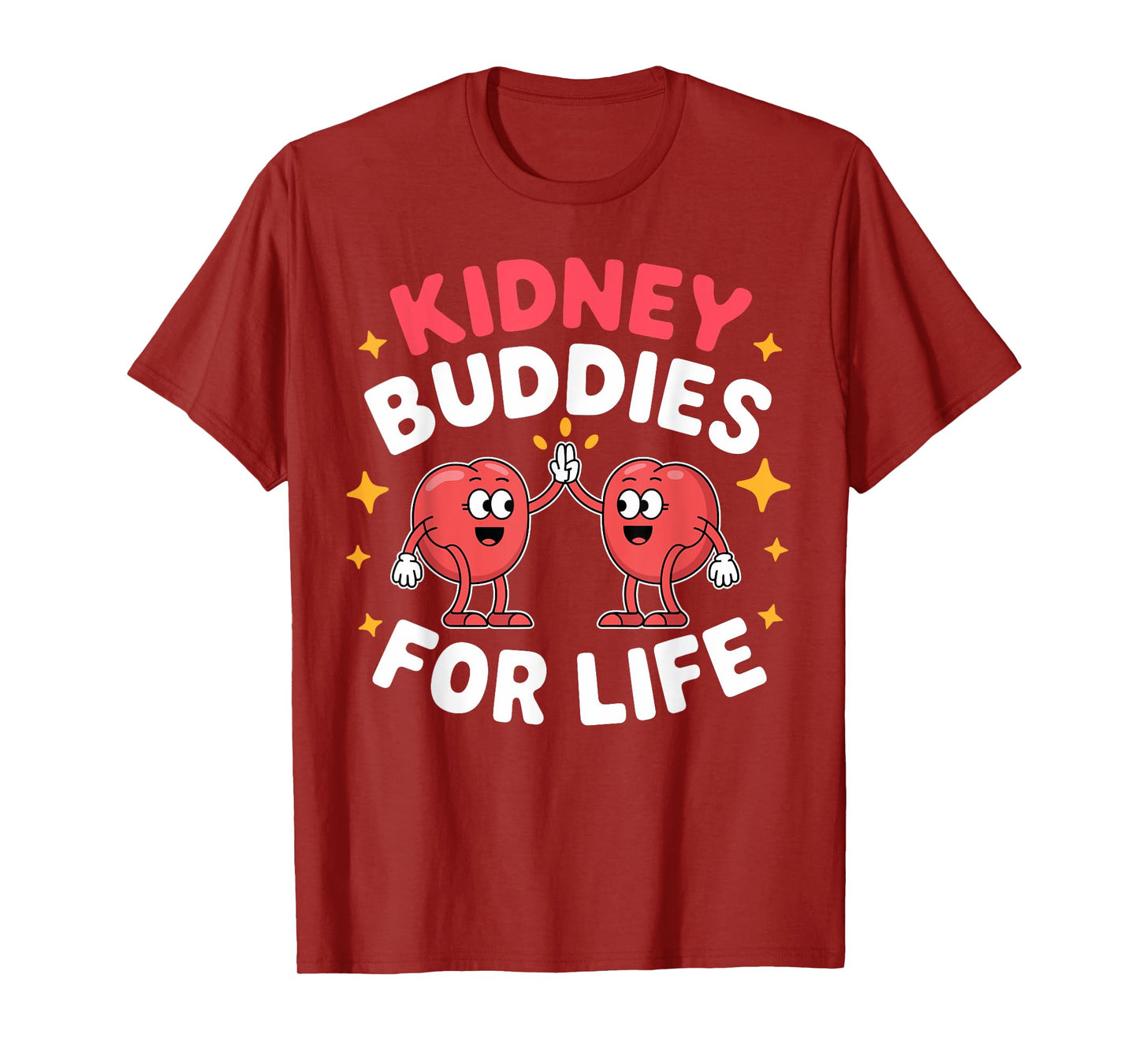 Kidney Buddies For Life Funny Donor Recipient T-Shirt