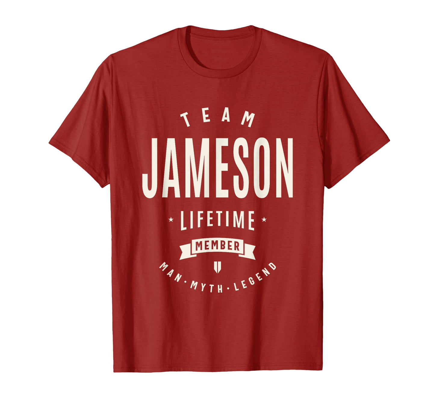Team Jameson Lifetime Member Funny Name Jameson T-Shirt