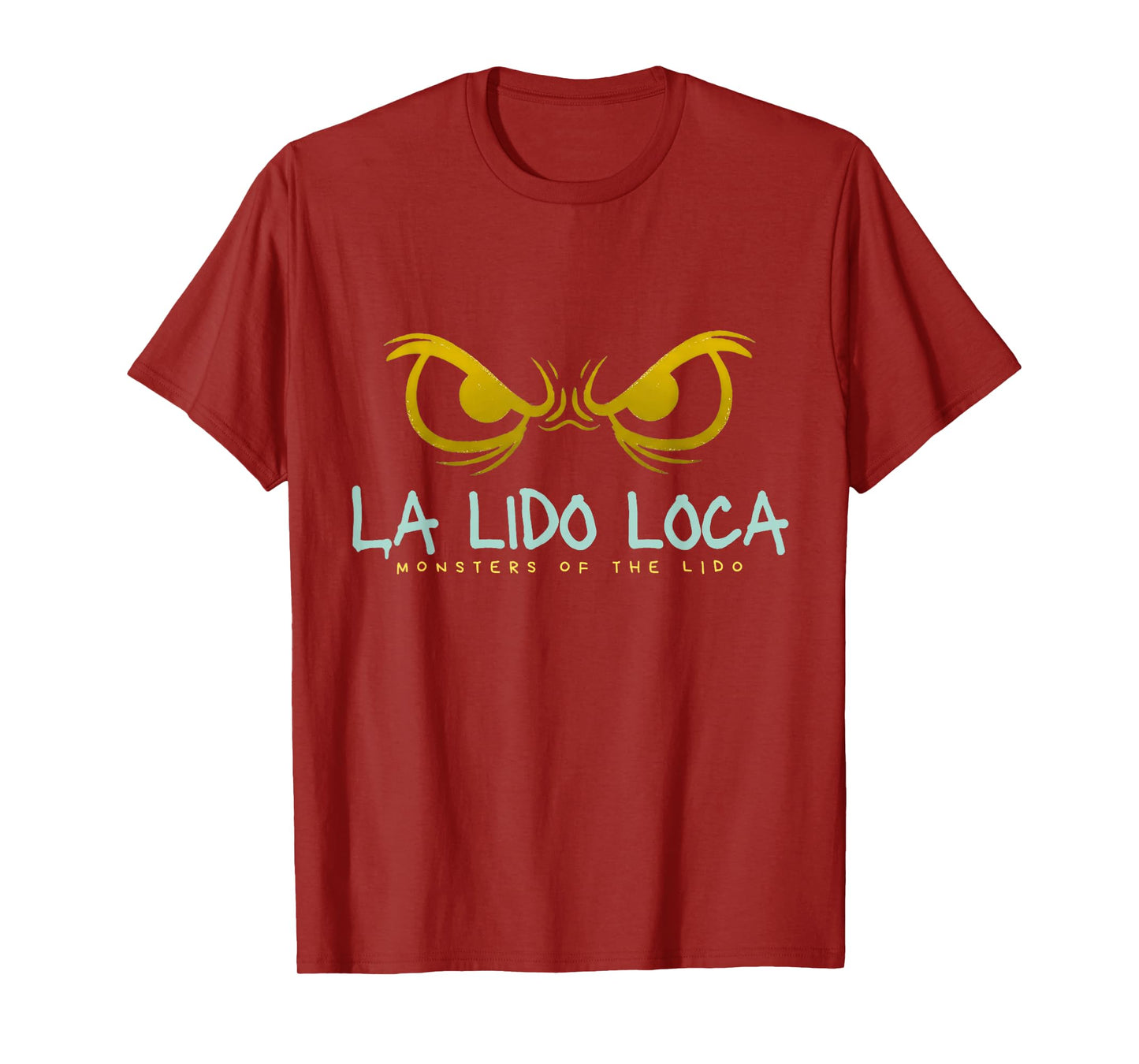 La Lido Loca Monsters of The Lido Funny Monster Horror T-Shirt