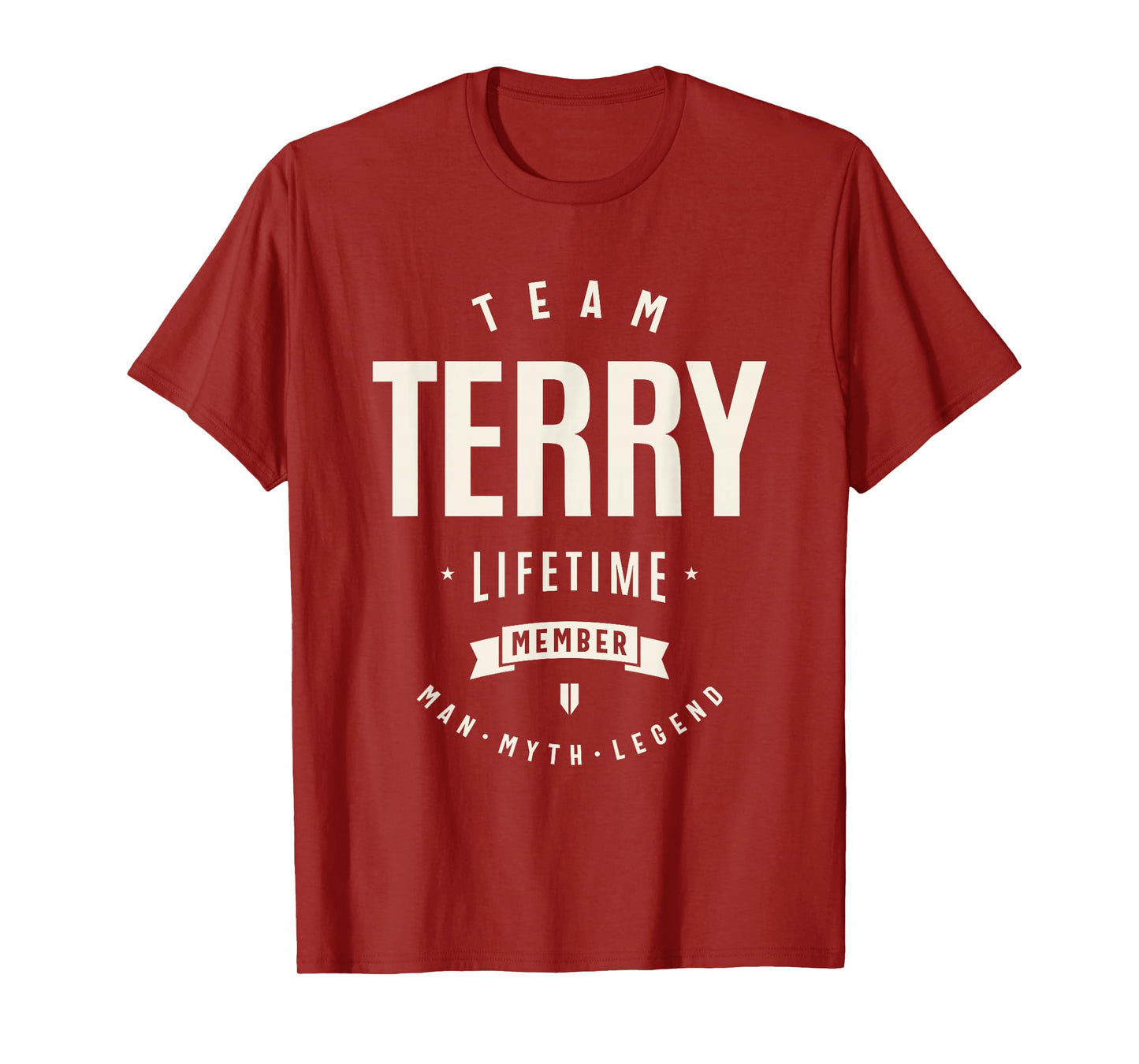 Team Terry Lifetime Member Funny Name Terry T-Shirt