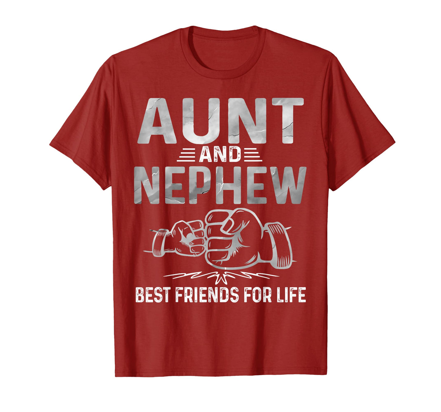 Aunt and Nephew Best Friends for Life Matching Aunt Nephew T-Shirt