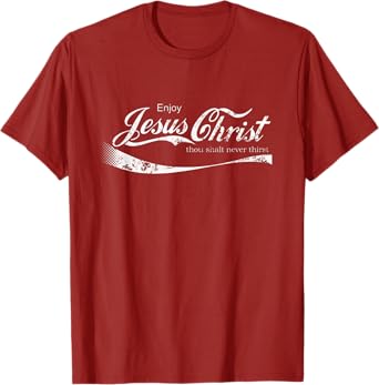 Enjoy Jesus Christ Funny Christian Adult T-Shirt
