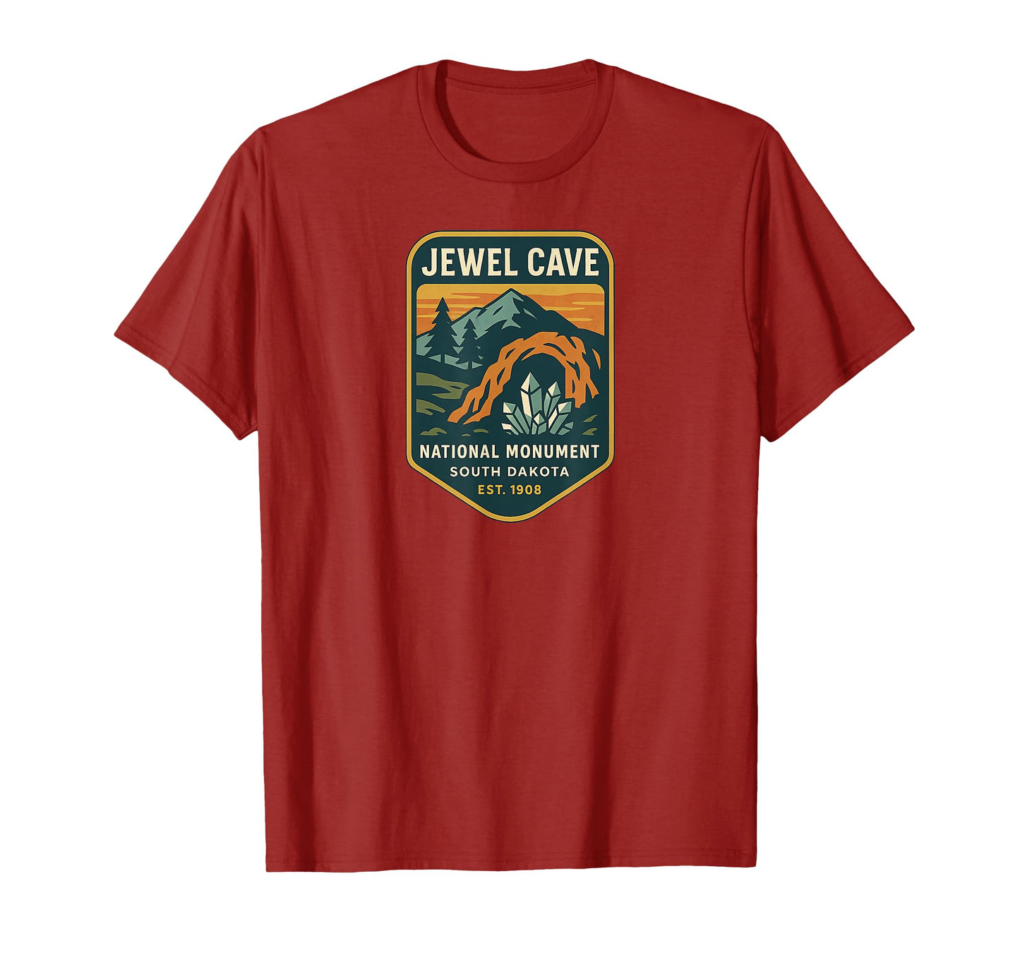 Jewel Cave – Crystal Design for Geology Lovers T-Shirt