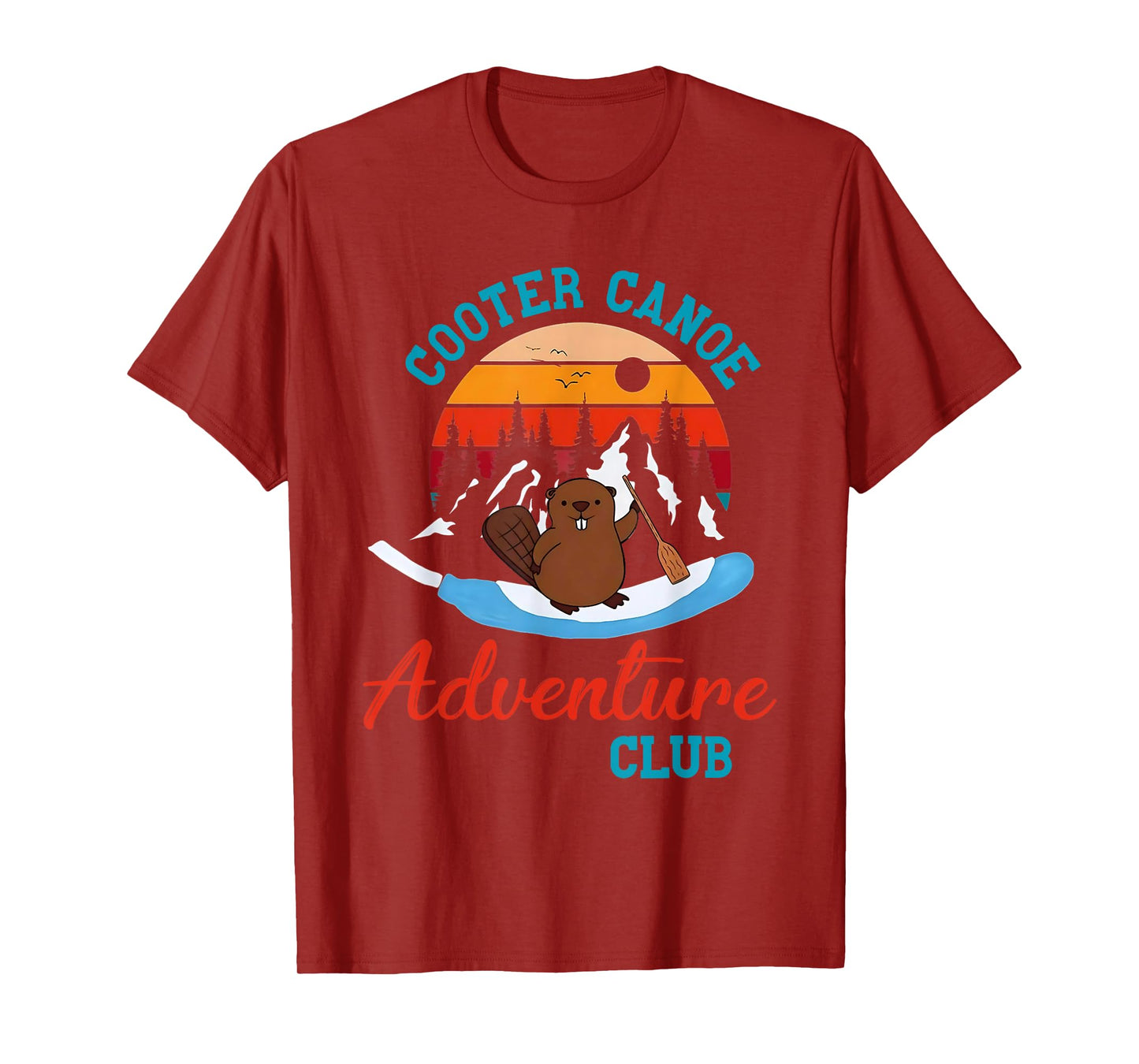 Cooter Canoe Adventures Club Funny Nurse Life Nursing Lovers T-Shirt