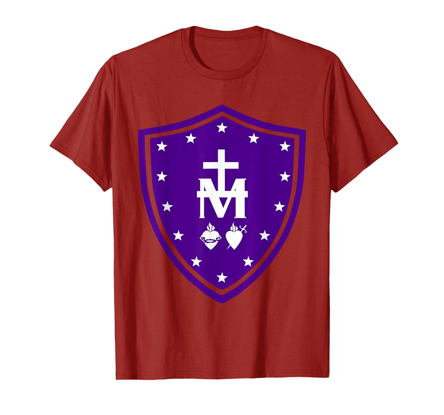 Immaculate Heart Of Mary Devotion Faithful Symbol T-Shirt
