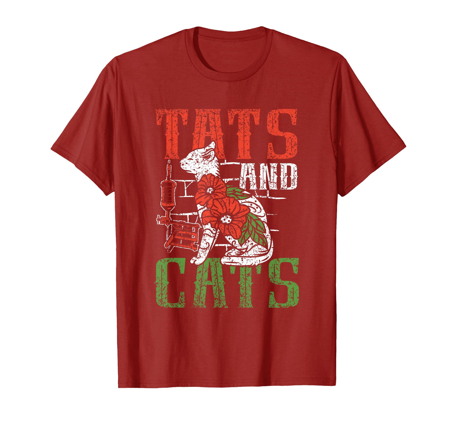 Tats And Cats Tattoo Studio Tattoo Tattoo Artist T-Shirt