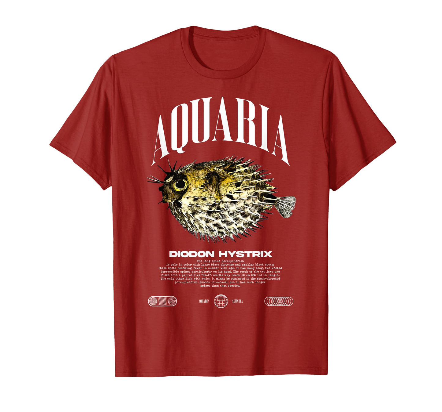 Porcupine Puffer Fish Fish Keeper Modern Streetwear T-Shirt