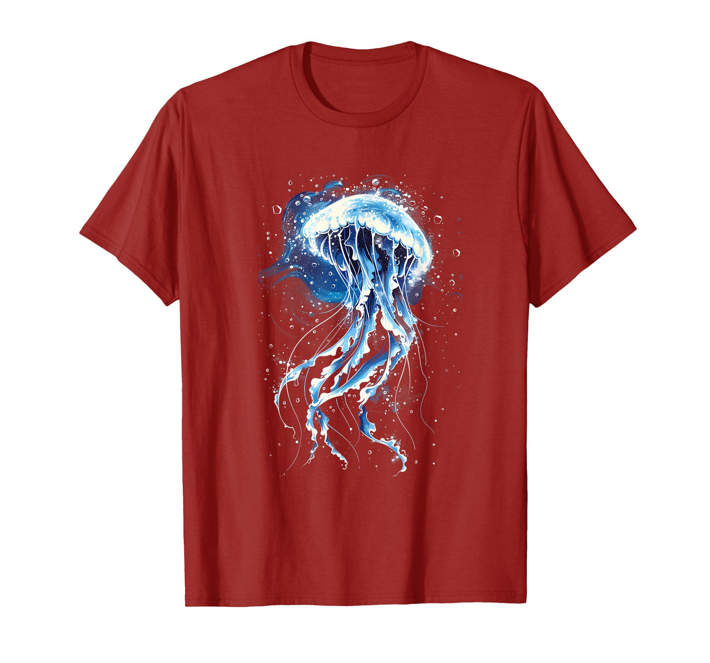 Jellyfish Sea Ocean Animal Lover Marine Mammal Artwork T-Shirt