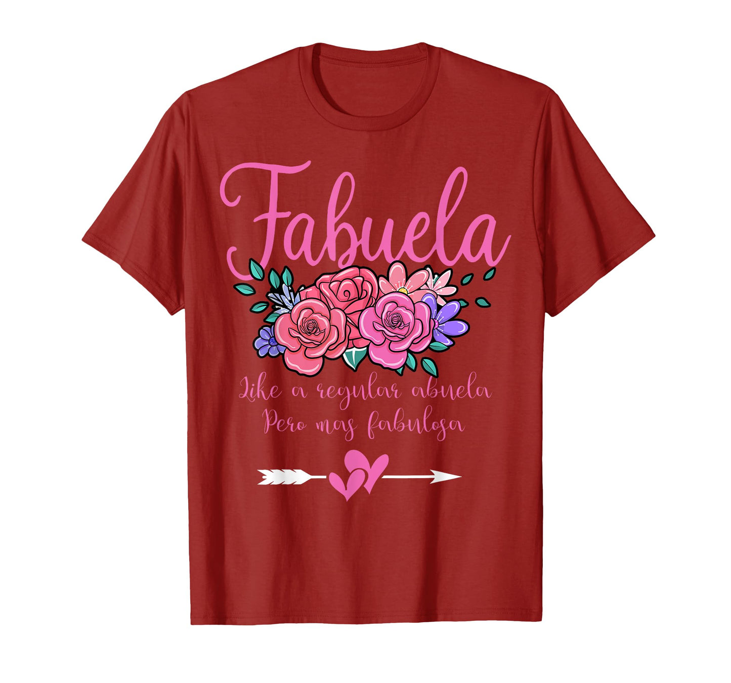 Fabuela Abuela Funny Spanish Grandma Definition T-Shirt
