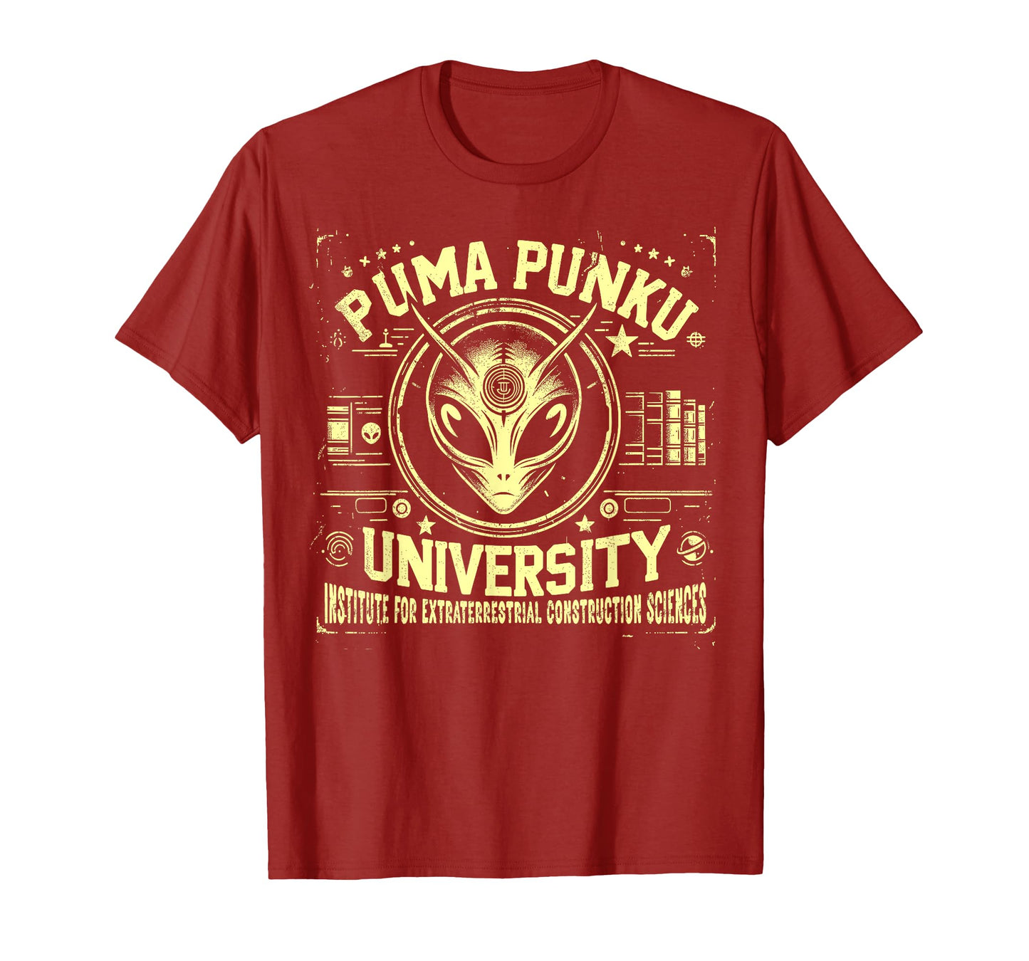 Puma Punku University, Ancient Astronaut Theorist Alien T-Shirt