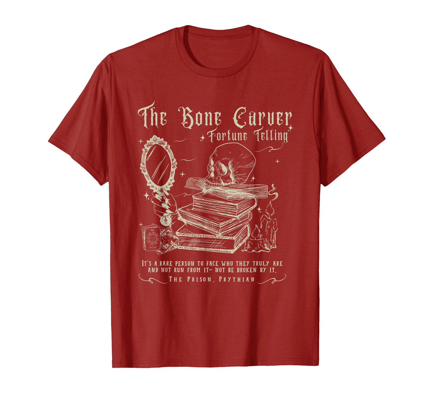Vintage The Bone Carver Death God Tour Skeleton Spicy Books T-Shirt