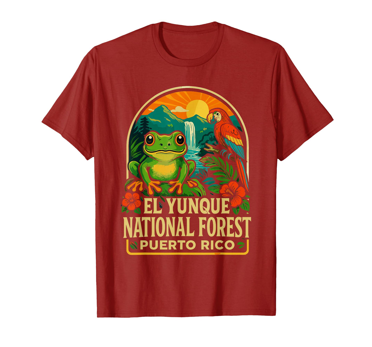 El Yunque National Forest Shirt Wildlife Puerto Rico T-Shirt